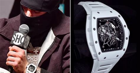 jake paul wearing fake watch
